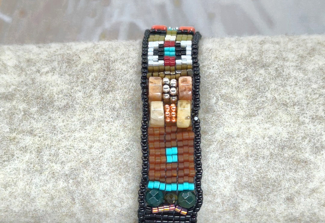 Lakota Gemstone Band Bracelet