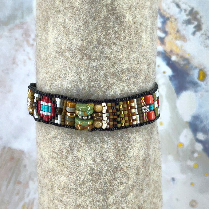 Lakota Gemstone Band Bracelet