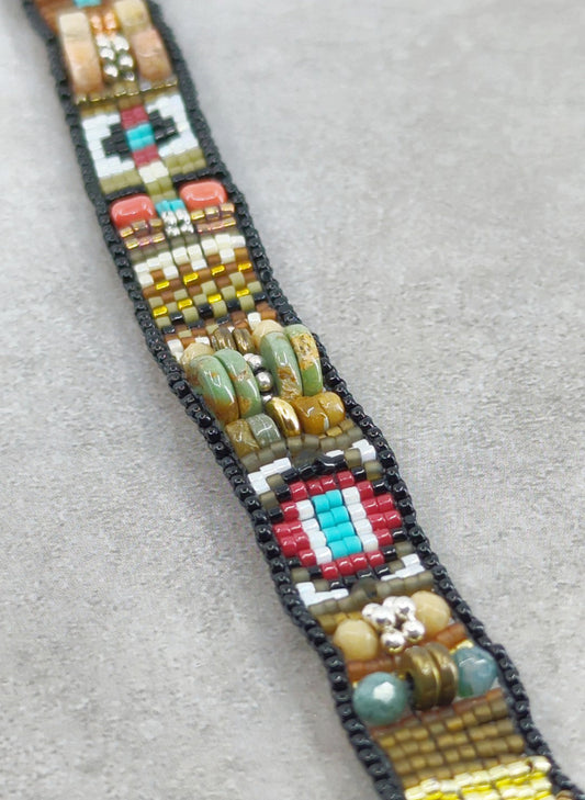 Lakota Gemstone Band Bracelet Secondary