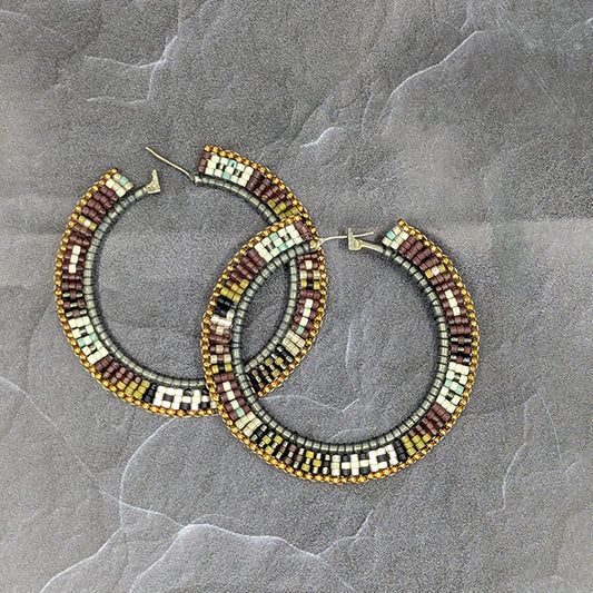 Magic Hour Hoop Earrings