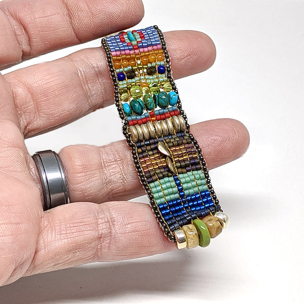 Taos Bead Tapestry Necklace
