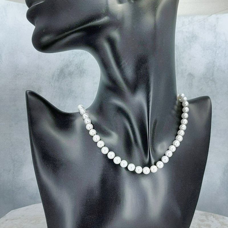 On His Mind Pearl Necklace