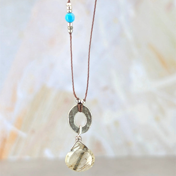 Pretty Petite Quartz Pendant