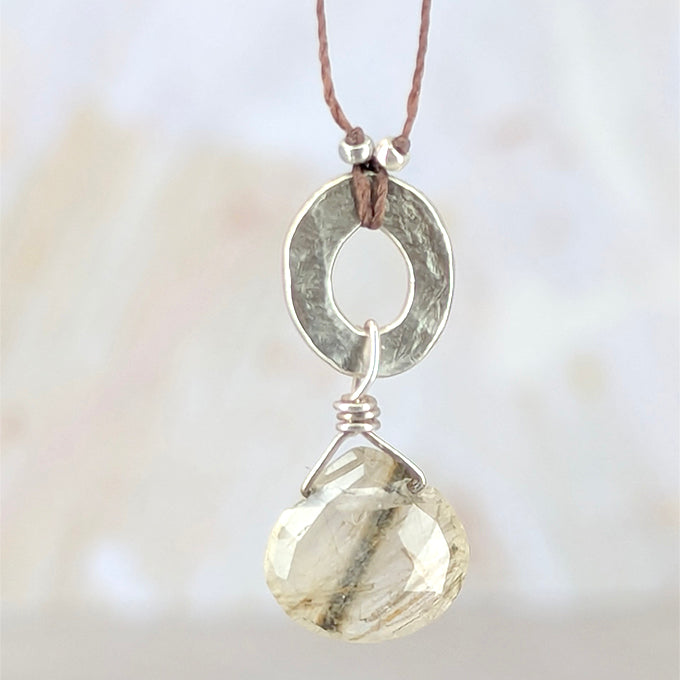 Pretty Petite Quartz Pendant