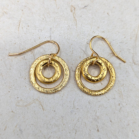 Golden Gleam Earrings