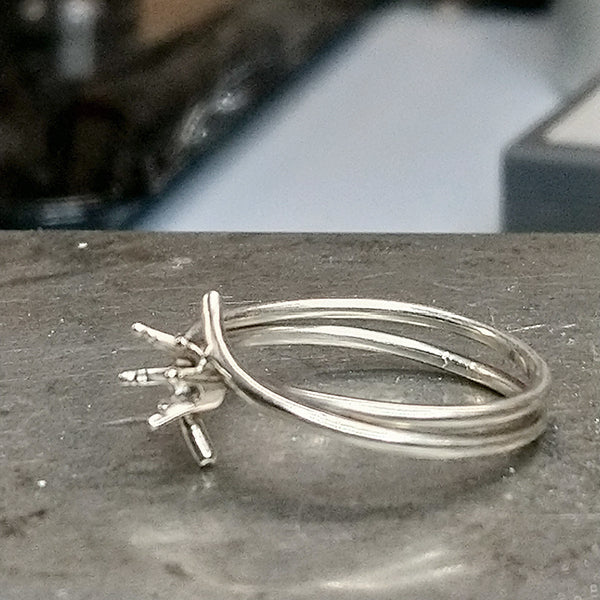 Custom Diamond Engagement Ring for MarkL