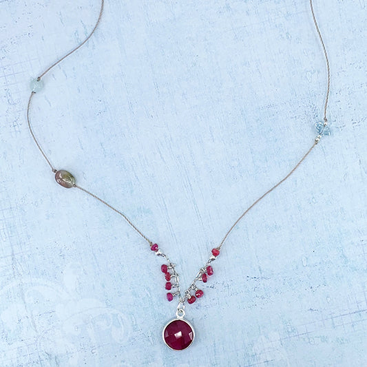 Rapture in Rubies Necklace