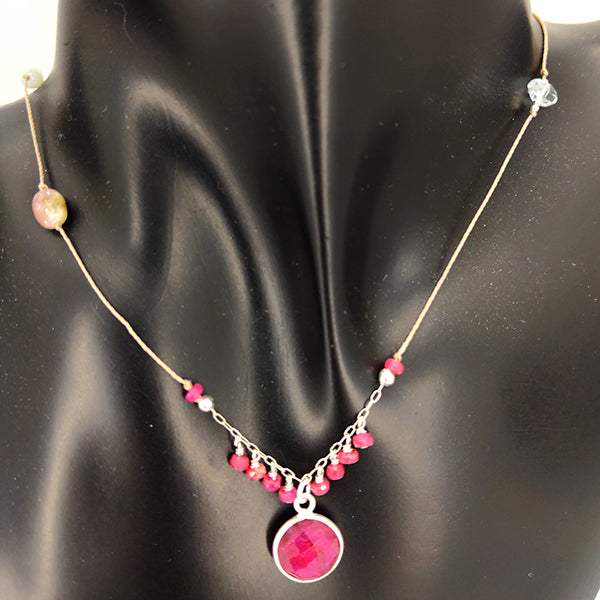 Rapture in Rubies Necklace