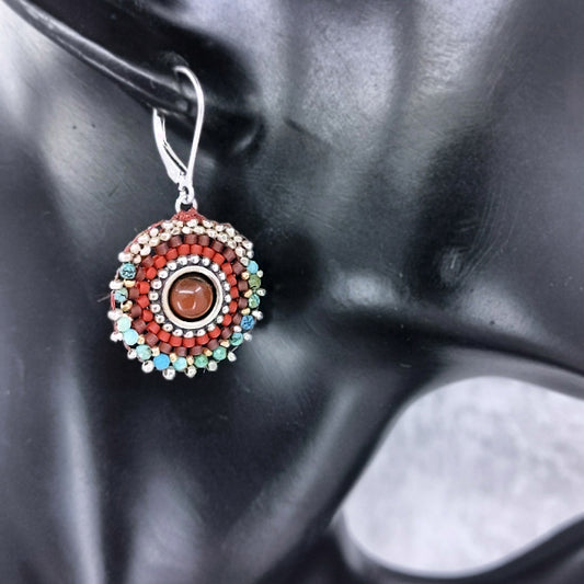 Crimson Core Earrings Secondary