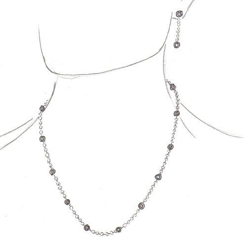 Custom Diamond Bracelet for Nancy , bracelet - No Roses Custom, No Roses Jewelry Artisan Jewelry Los Angeles - 4