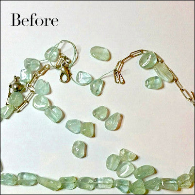 Custom Aquamarine Cluster Earrings for Irene , Earrings - No Roses Custom, No Roses Jewelry Artisan Jewelry Los Angeles - 2 Secondary