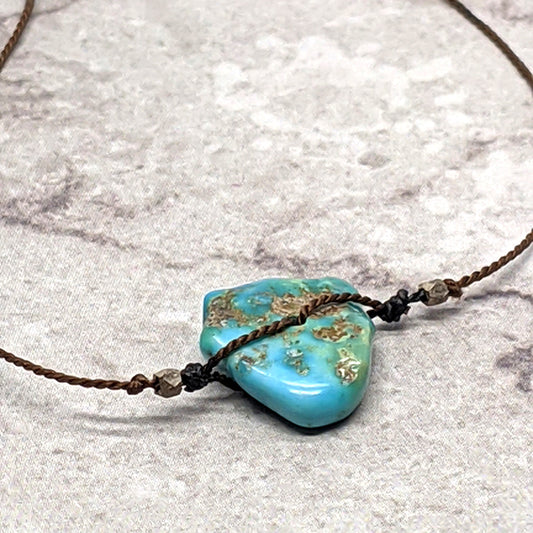 Simple Silk Turquoise Bracelet Secondary