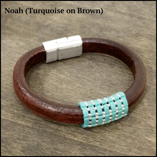 Tilé - Big Leather Bracelet