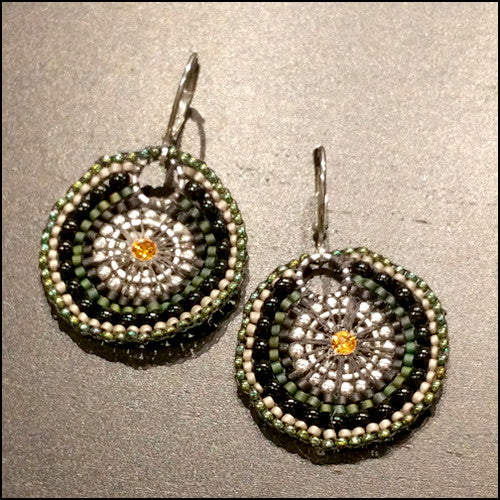 Sinead Onyx Earrings , Earrings - No Roses Metro, No Roses Jewelry Artisan Jewelry Los Angeles - 1