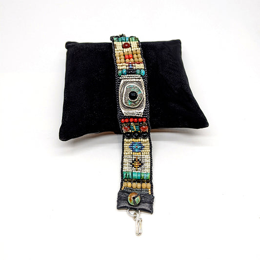 Cheyenne Gemstone Band Bracelet
