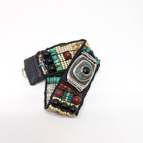 Cheyenne Heritage Fancy Beaded Bracelet