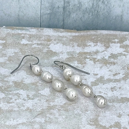 Please Please You Pearl Earrings