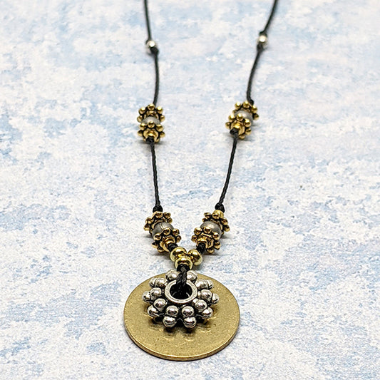 Celestine Mixed Metals Necklace Secondary